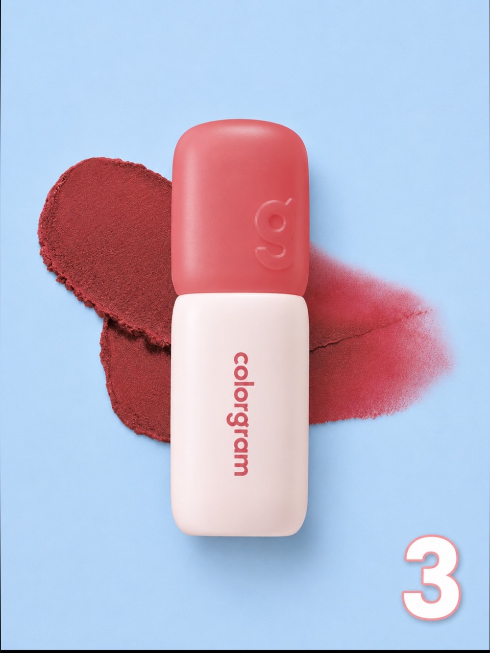 3 COLORGRAM NUDE BLUR TINT in 05 VINTAGE RED